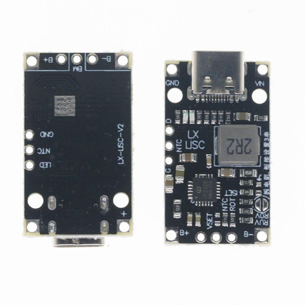 Модуль зарядки литиевых аккумуляторов Type-C USB 2-3S, плата зарядки аккумуляторов с поддержкой быстрой зарядки