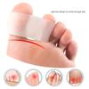 Регулируемые силиконовые разделители пальцев ног при косточке (hallux valgus) 2 шт. Гибкая конструкция для разных размеров обуви. Поддержка в течение всего дня.