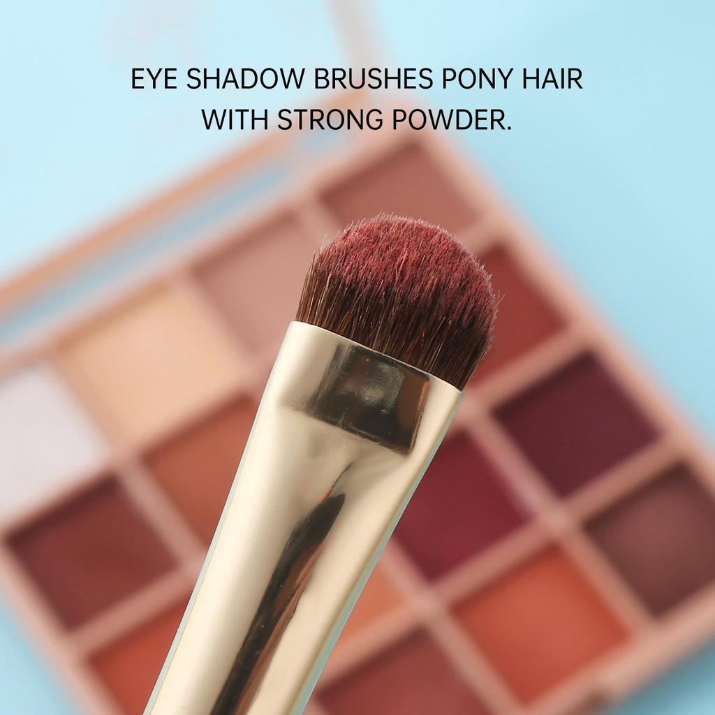 BEILI Кисти для макияжа белый золотой 10 шт. тени для век брови набор кистей для подводки глаз козья шерсть инструменты для макияжа глаз brochas maquillaje