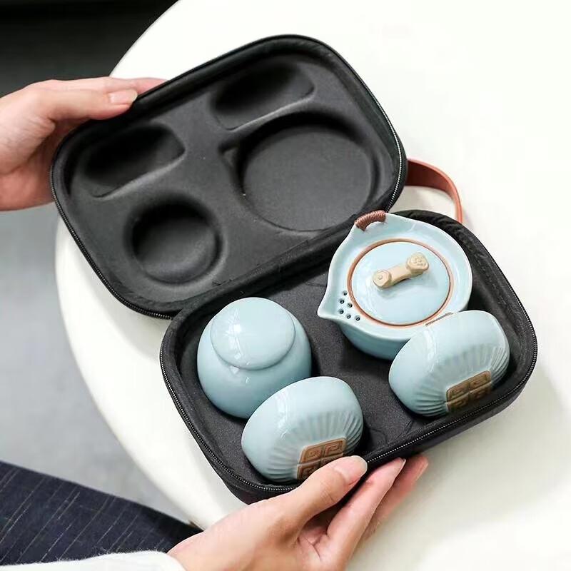 PJB021 Ru Ware Tea Set