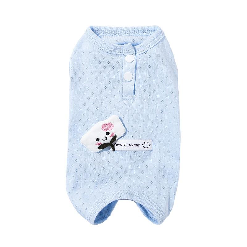 Soft Cloud-Style Recovery Suit Dogs Post-Neutering Comfort Wear Winter All-Season Pet Pajamas