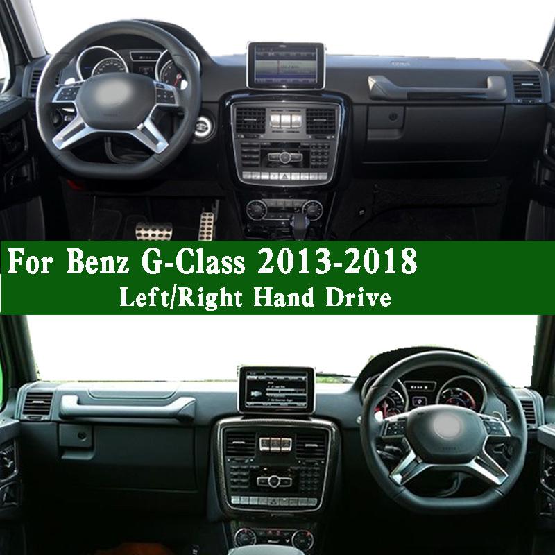 Для Mercedes-Benz G-Class W463 G500 350 2013-2018 Коврик на панель приборов Накладка на приборную панель Панель приборов Коврик на приборную панель Защита от грязи Декоративный элемент