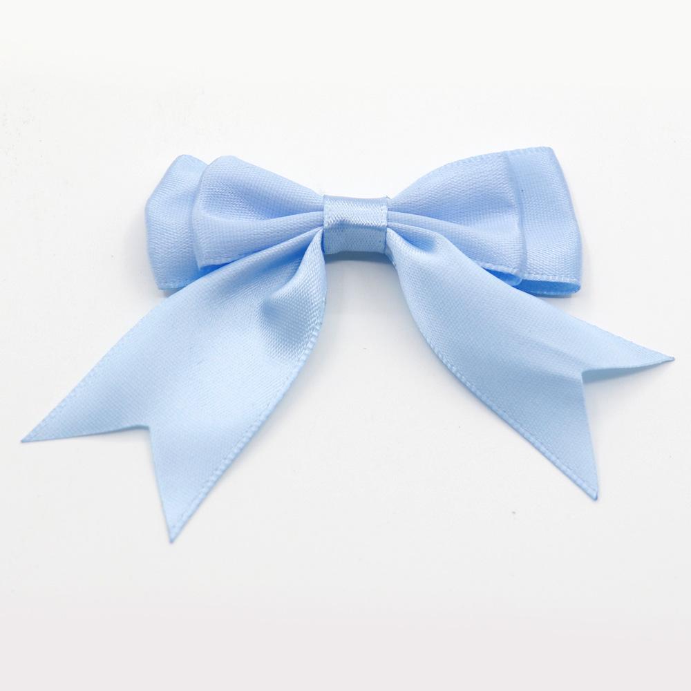 2,5 см полиэстер с двойным ласточкин хвостом бант на талию сделай сам цветок ручной работы