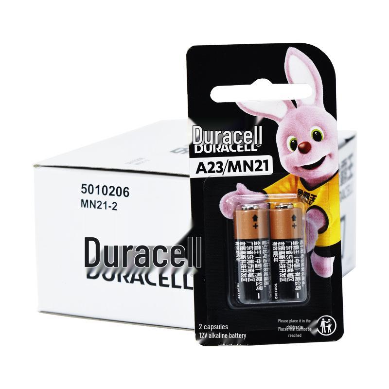 Duracell 12V 23A Alkaline Battery for Remote Controls & Doorbells, Mercury-Free, MN21, 2-Pack