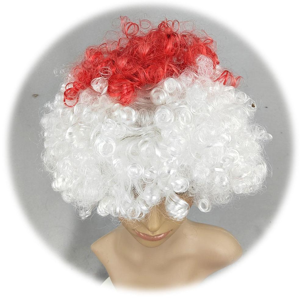 World Cup Party Wig – Colorful National Flag Hairpiece for Football Fans, Carnival & Festivals (Reusable, Hypoallergenic)