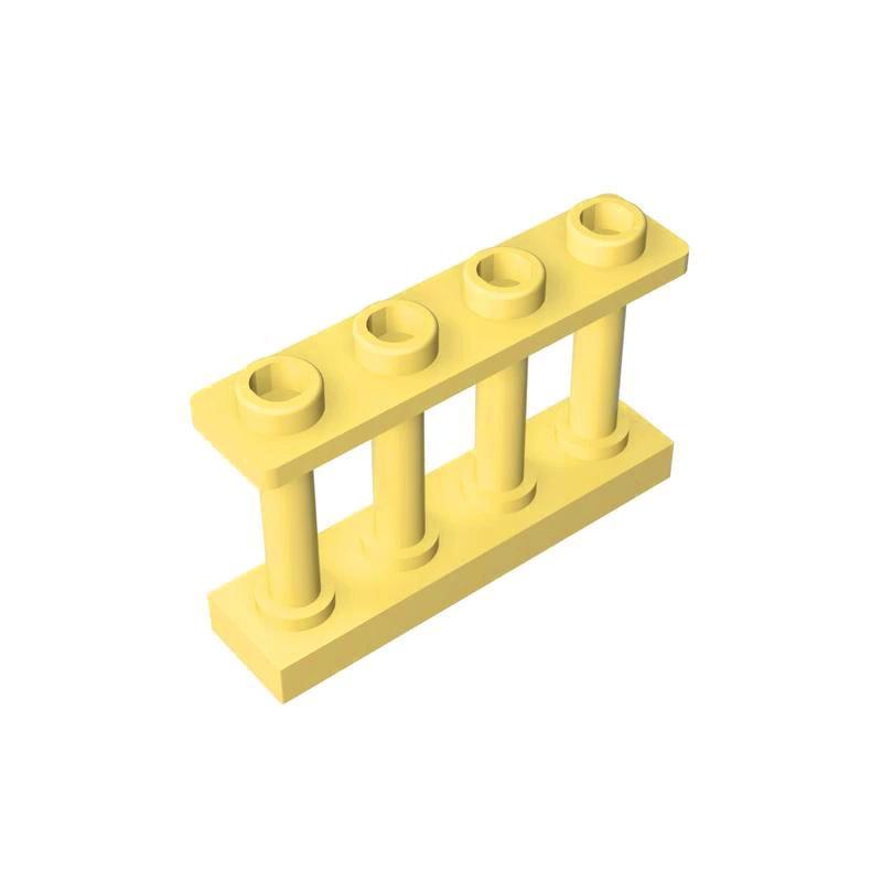 50 шт. Конструктор DIY 1x4 Перила Толстые Фигурные Кирпичики Образовательные Творческие Игрушки для Детей Размер Совместим с 15332