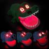 Игрушка-Крокодил Кусающий Палец Игра для Детей, Игры Стоматолог с Звуками, Смешная Игра Зубы Аллигатора