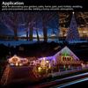 Solar Outdoor Light String 8-mode Fairy Fairy Tale Solar LED Light String Outdoor Christmas Day Decoration Party Atmosphere Light Landscape Light