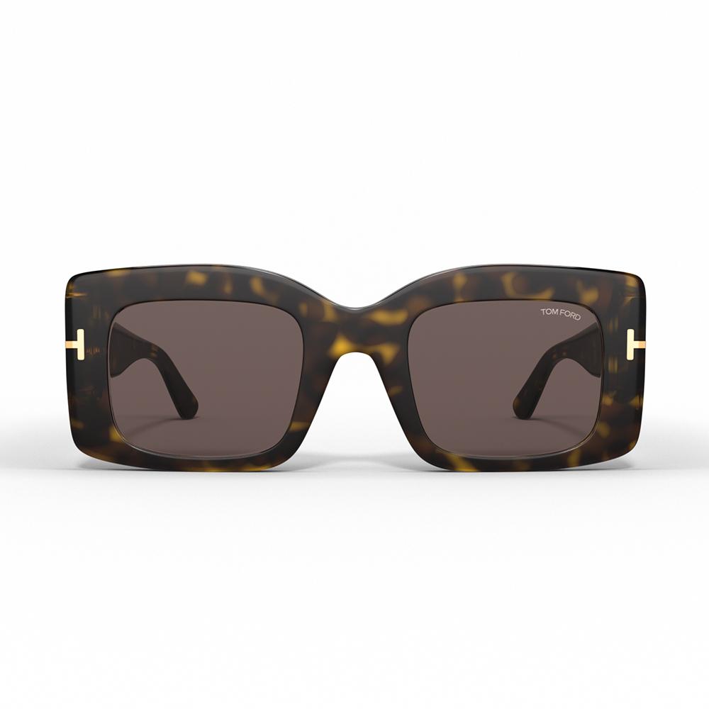 Tom Ford Square Round Face Slimming Irregular Frame Sunglasses Unisex sunglasses FT1188