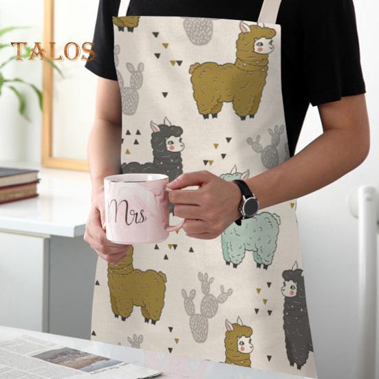 Фартук-нагрудник, анти-выцветание, регулируемый, 20 стилей, очаровательный фартук-нагрудник для мужчин и женщин, кулинарный фартук для работы по дому