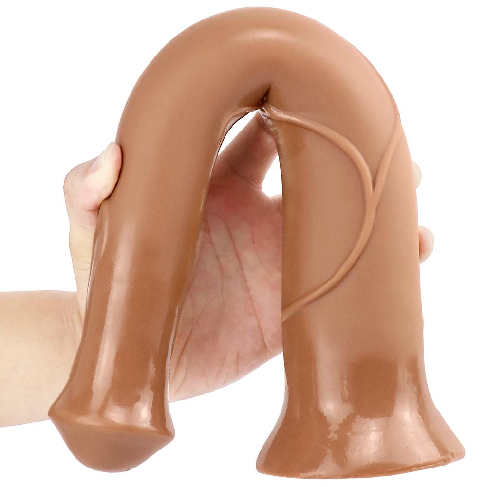 MoDi Реалистичный огромный член животного, длинный конский дилдо, анальная пробка для женщин, вагинальный мастурбационный массаж, большой член, гей-лесбиянки, секс-игрушки