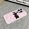 Корея INS Английский Чехол для телефона Amore для iPhone 17 16 15 13 12 11 Pro Max 17Air 14 Plus 16E Ударопрочный Мягкий Силиконовый Чехол-Оболочка