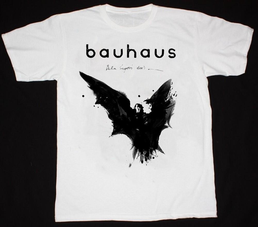 Vintage Bauhaus Band The Bela Session White S to 5XL Shirt SN395