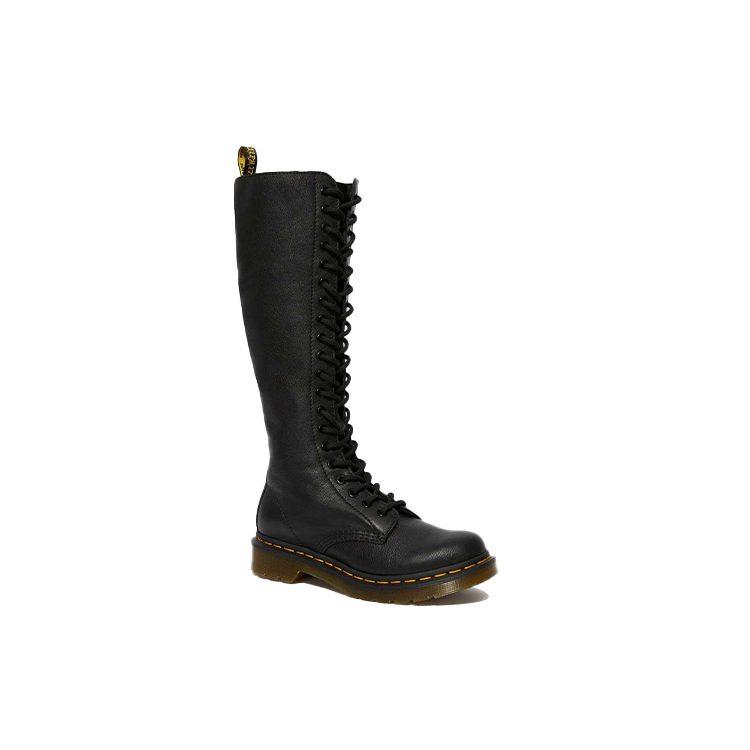Доктор. Ботинки Dr. Martens Virginia 1B60 на шнуровке 'Черные' Женские 23889001