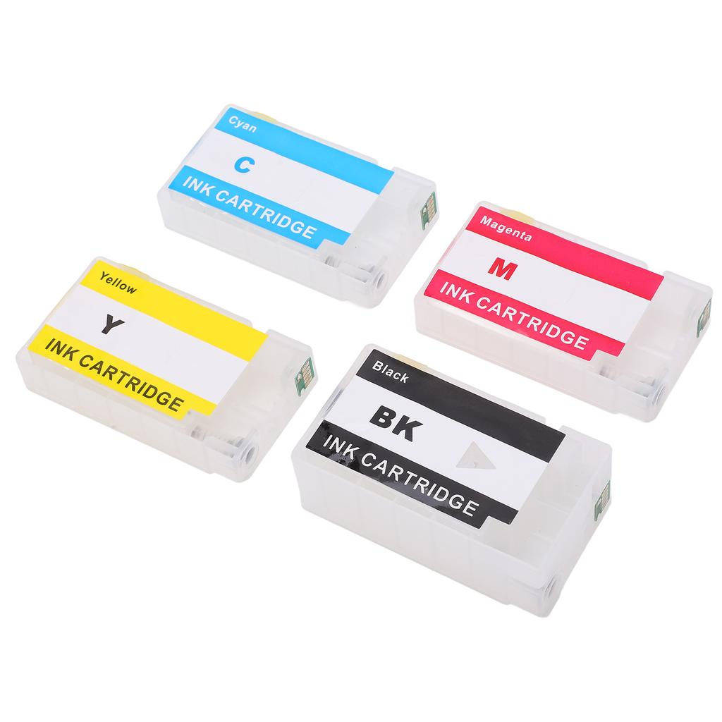 4Pcs Ink Cartridge Refill Replacement for 1100 1200 1300 1400 1500 1600 1900 Printers Parts