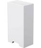 Yamazaki Mask Storage 12cm W X D X 22cm Tower Design with Strong 4954 Two-Way Case, White, Approx. 7.5cm H, Magnet,