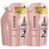 Pantene Miracles Treatment Refill, Extra Large, 880g X 2, Crystal Smooth [Bulk Purchase]