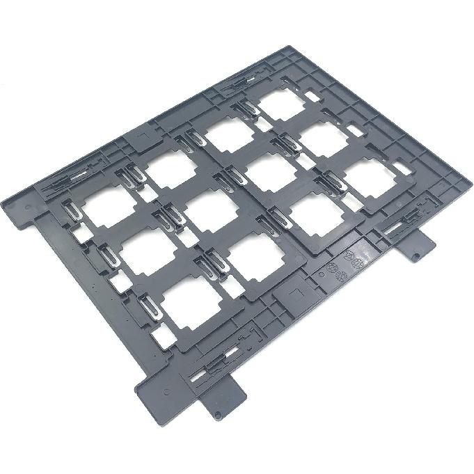 (Держатель слайдов на 12 отверстий 35 мм Держатель для негативов Сканер фотографий Держатель для кинопленки Держатель для слайдов Совместим с Epson Perfection V700 V750 V800 V850