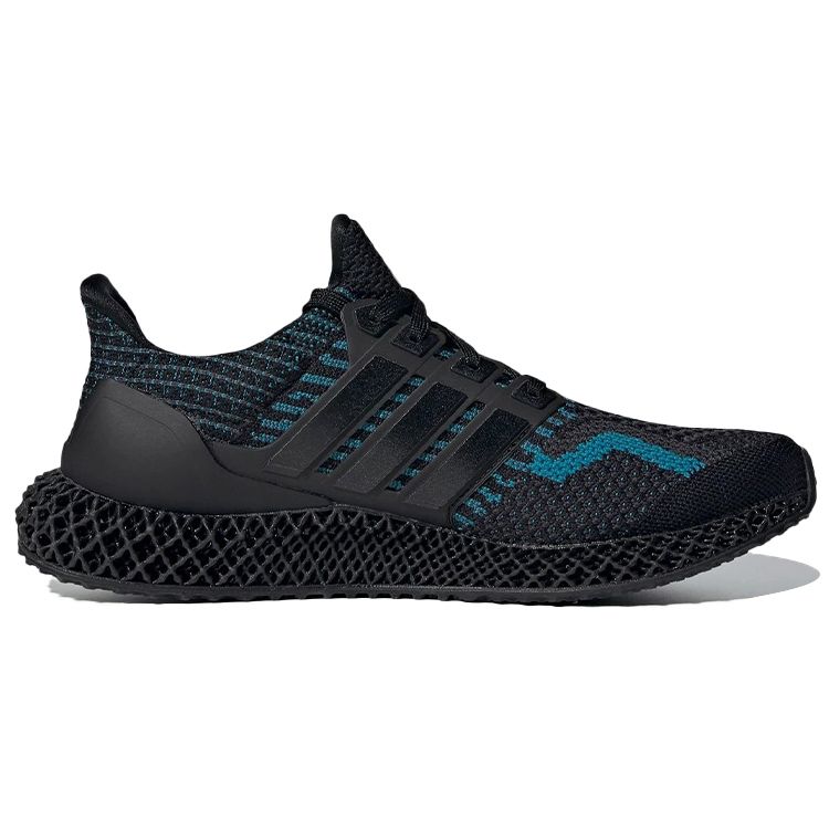 Adidas Мужские кроссовки Ultra 4D 5.0 ​​Miami Nights Black Core-Black Carbon G58162