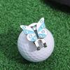 Butterfly Shape Golf Ball Marker Brim Clip Golf Hat Marker Golf Lovers Golf Cap Clip  Women Girls