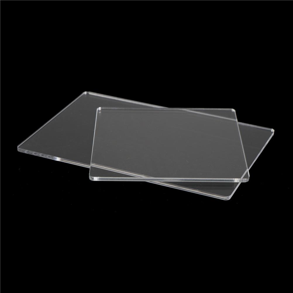 Drop Shipping Size S/L Perfect Acrylic Transparent Clay Pottery Sculpture Tool Workbench Pressure Plate Clay Tools