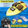 GPS Fishing Bait Boat 500m Remote Control Bait Boat Dual Motor Fish Finder 2KG Loading Support