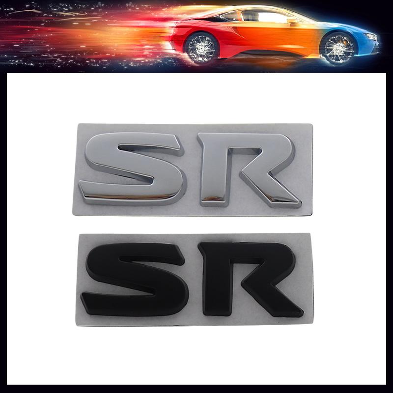 3D Премиум SR S R для SR TURBO автомобиль Капот Крыло багажник Хвост Задняя Наклейка Эмблема Значок Стикер