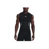 Under Armour Тренировочные спортивные компрессионные майки мужские черные 1370656-001