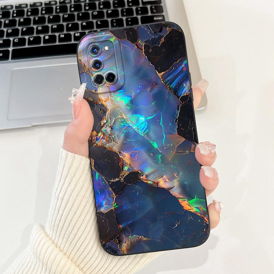 Чехол для Oppo A52 A72 A92 Стильные Цветы Милый Расписной Чехол Мягкий ТПУ Матовый Чехол для Телефона Для Oppo A92 A 52 72 OppoA52 OppoA72 Сумки