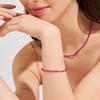 14K Color Flare Bracelet_Synthetic Ruby