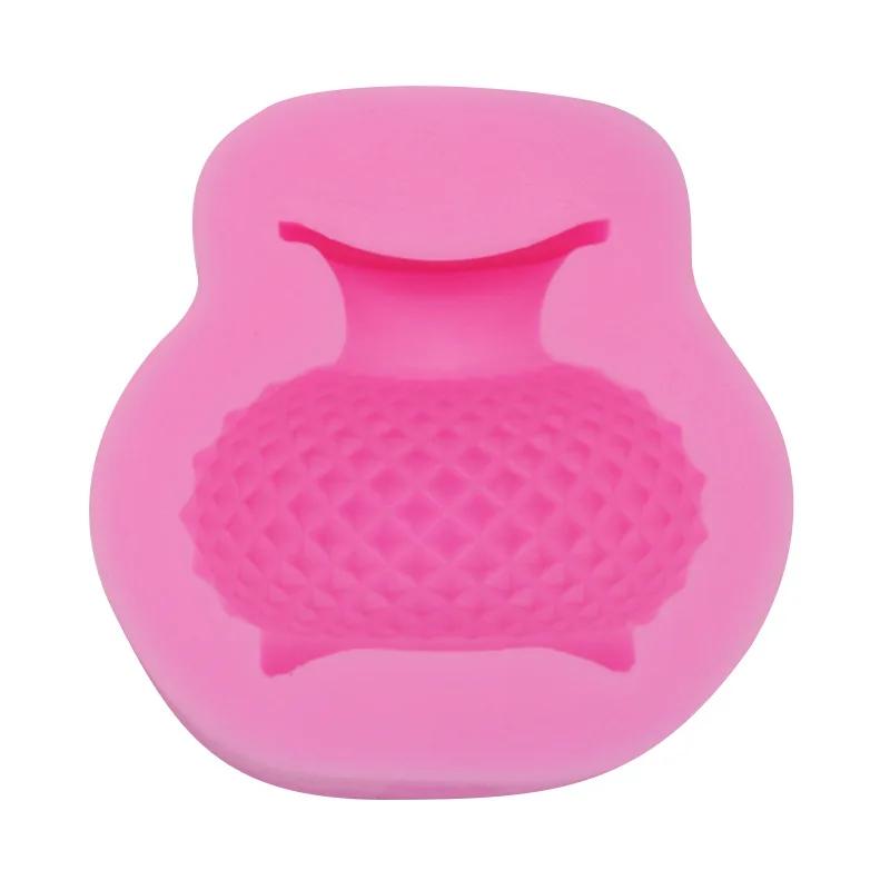 3D Silicone Mold Vase Vase Shape Fondant Mold Cake Decoration Chocolate Plasticine Soap Mold Cake Decorating Tools