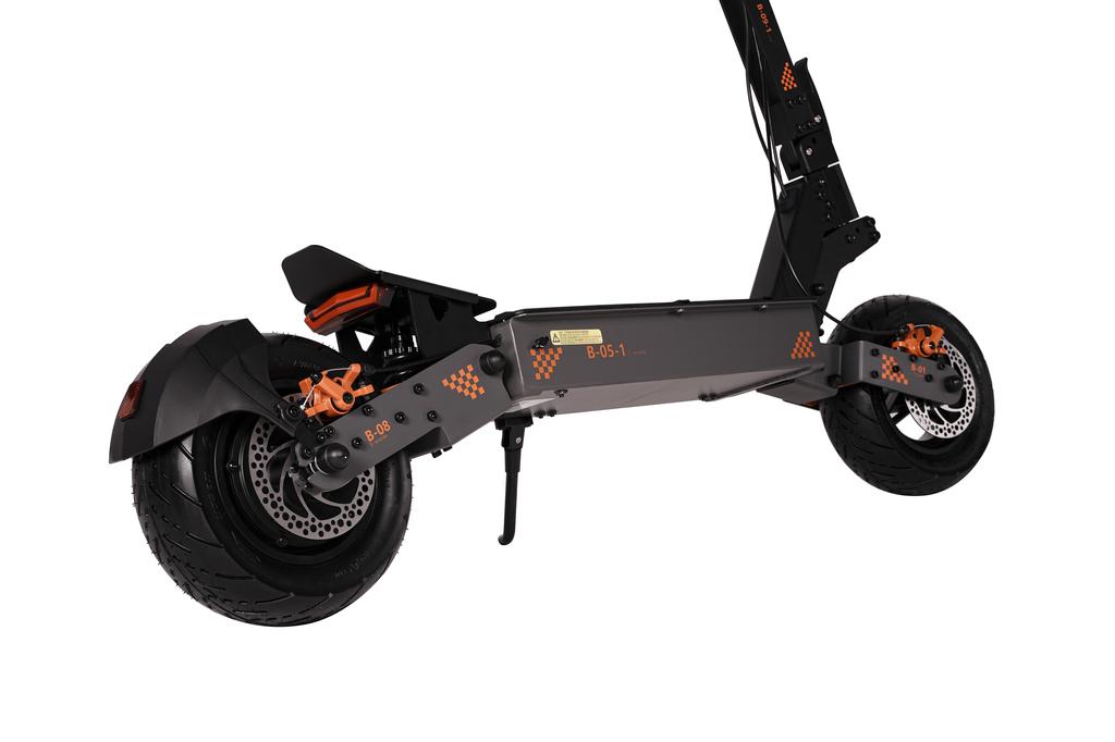 KuKirin G4 2000W Electric Scooter, 60V 20Ah Battery, 75km Range, 11" Off-Road Tires, Hydraulic Brakes, Foldable Design