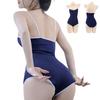 School Swimsuit Cosplay Swimsuit Large Size A Sexy Costume Competition Swimsuit Navy Blue School Swimsuit Plus Size Chubby Costume Erotic Sexy 02259