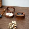 Engagement Wooden Retro Ring Storage Box Storage Holder Jewelry Box Lover Ring Display Box