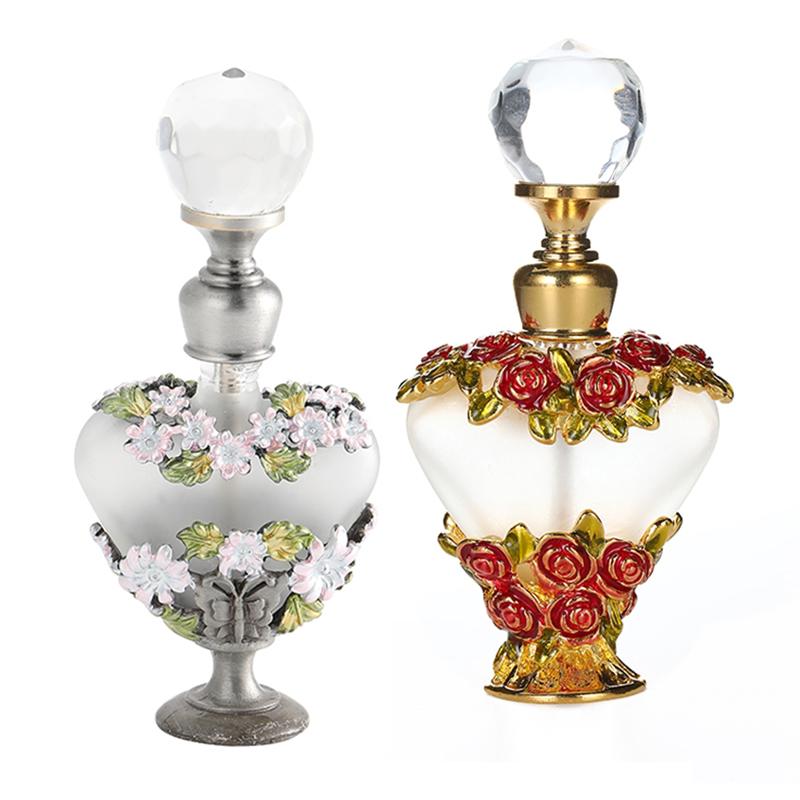 1 шт. 5/7/10/12/15/25/30/40 мл Многоразовые Пустые Флаконы для Парфюма Хрустальное Стекло Бутылочка для Эфирных Масел Домашний Декор Свадебная Вечеринка Подарок