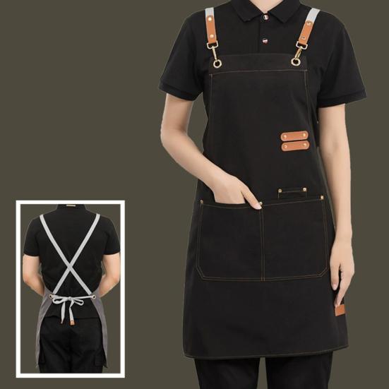 Водонепроницаемый фартук для мужчин и женщин, антижировой Нержавеющий кухонный фартук для шеф-повара, кафе, магазина, официанта, барбекю, кухонные аксессуары