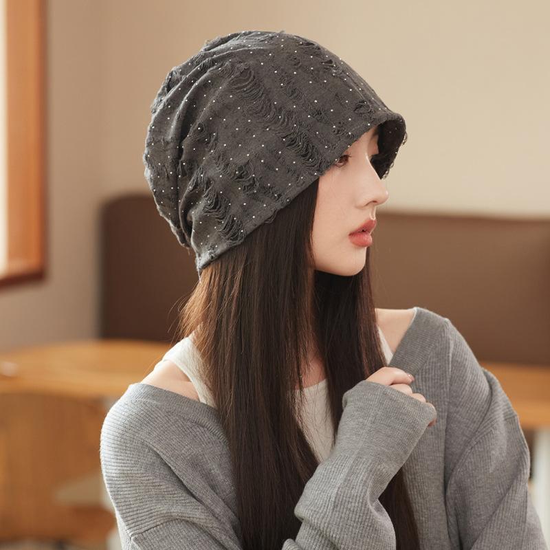 Зимняя простая ворсовая шапка для женщин, индивидуальная тонкая теплая шапка-пуловер, модная дорожная шапка для пары, шапка для сна