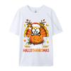 Akita Inu Happy Hallo Thanksmas Hallo Anime T Shirt Novelty Fitted Men T Shirt Print Cotton Grey Shirt Graphic Tee