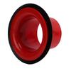Улучшитель звука барабана ABS Резина Бас-барабаны Бочка Буст Аксессуары с Открывающейся Защитной НаклейкойКрасный