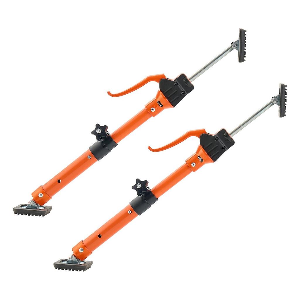 Cabinet Jack Support Pole, 2-Pack, 40-60 cm Steel Telescopic Quick Support Rod, Adjustable 3rd Hand System up to 100 kg Capacity for Installing