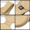 Multi-Function Car Auto Sun Visor Eyeglass Hanger Clip Magnetic Leather Glasses Holder Universal Automobile Accessories Storage