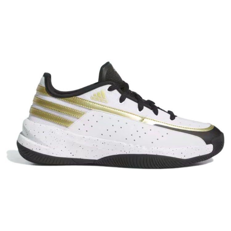 Adidas Мужские кроссовки Front Court из белого золота с металликом Cloud-White Core-Black ID8593