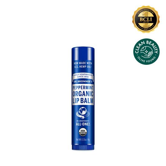Dr. Bronner's Organic Lip Balm 4g, 4 Types, Choose 1