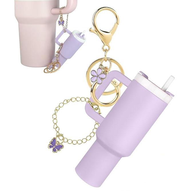 Water bottle holder with shoulder strap for water bottle accessories adjustable shoulder strap compatible with Stanl-ey Tum-bler Ow-ala Hydroflask