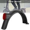 Electric Scooter Rear Mud Guard Rear Fender Durable Construction Easy Installation Rear Scooter Mud Guard with Tail Light for Xiao Mi 4 Pro