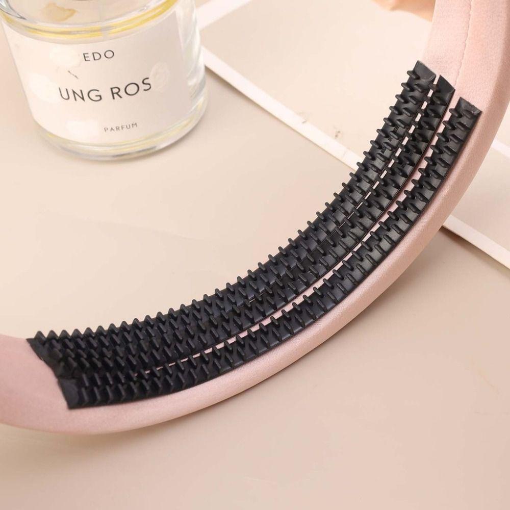 5Pcs Black Headband Anti-slip Strip Hairpin Anti Slip Teeth Hairband Manufacture Accessories