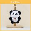 Colorful Panda Plush Keychain Cute Cartoon Design Perfect For Handbags And Gifts