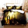 Mushishi Bedding Set Single Twin Full Queen King Size Bed Set Adult Kid Bedroom Duvet Cover Sets 3D Print Anime Bed Sheet Set