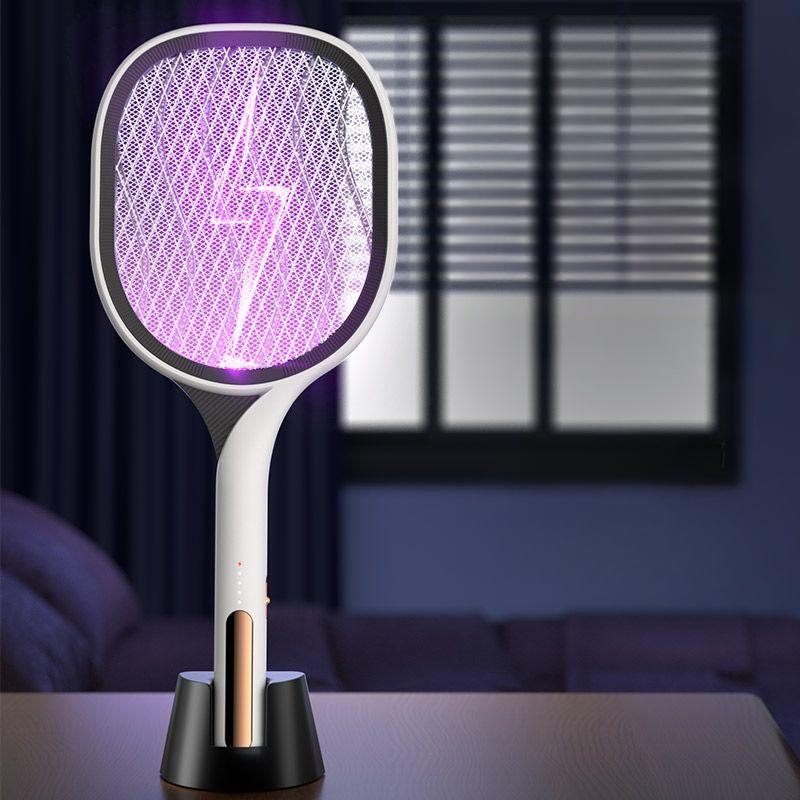 Электрическая отпугивающая москитов, перезаряжаемая, простота, бытовая, многофункциональная, 2 в 1, автоматическая, мощная, ловушка для комаров, муха