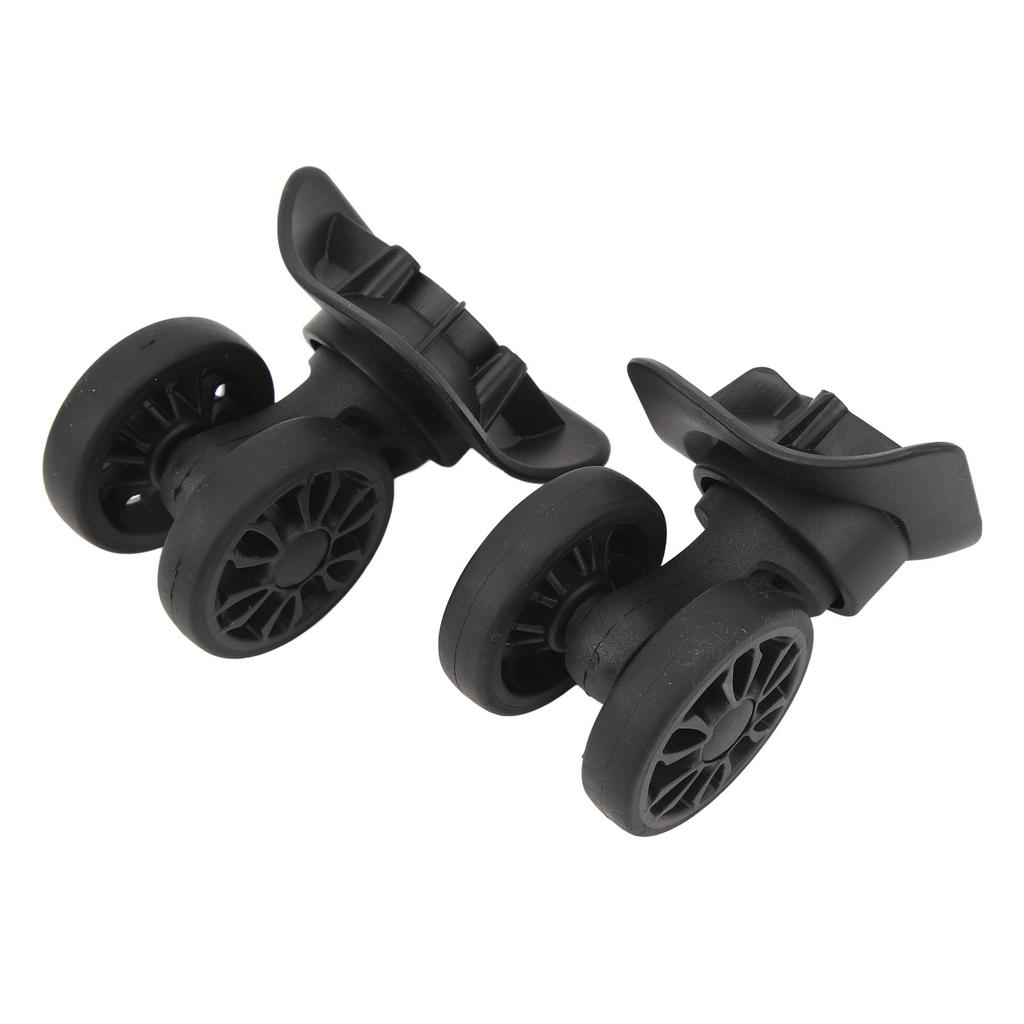 2pcs Replacement Luggage Wheel for Repairing Easy To Install Universal Suitcase Caster for